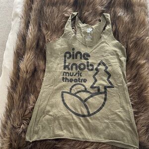 Pine Knob Music Theatre Olive Tank Top
